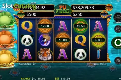 Fu frog slot, fu frog gratis