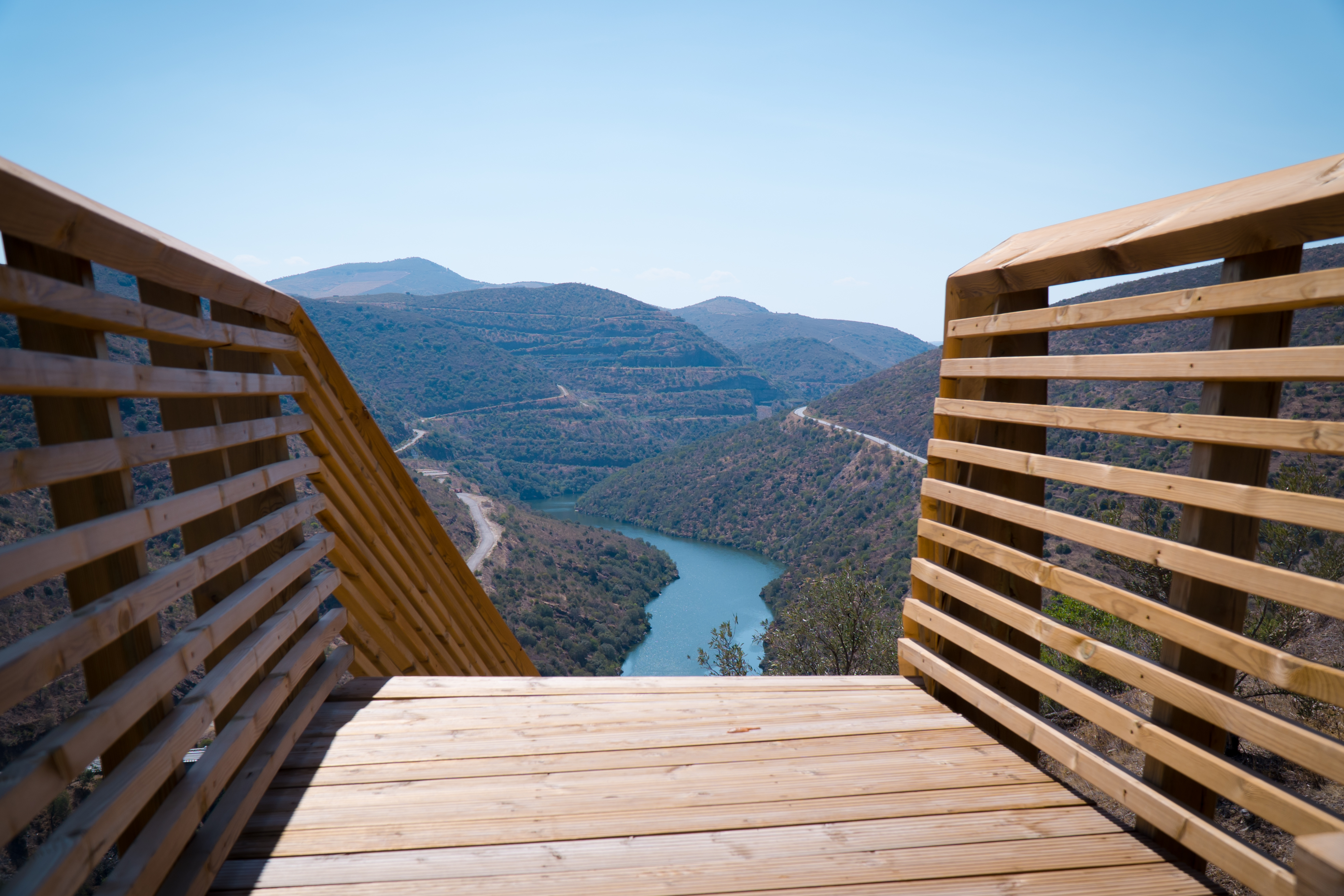 Miradouro dos Passadiços sobre o Douro