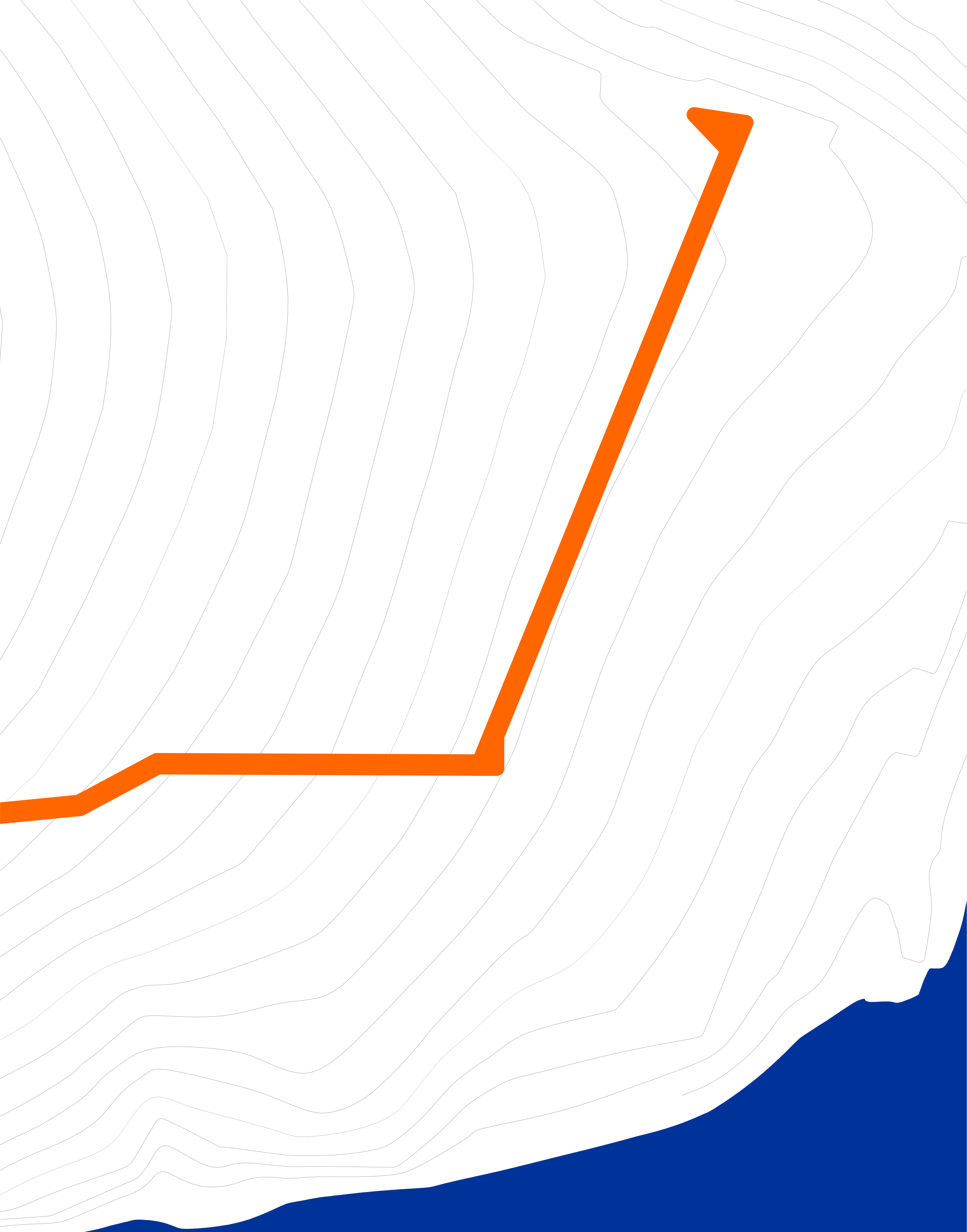 Secção 3 do mapa dos Passadiços do Côa